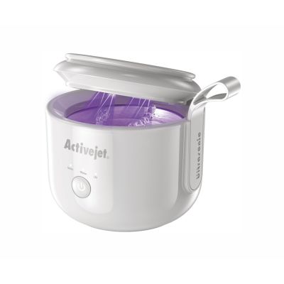 13. Activejet AUC-198 kabelloser Ultraschall-UV-Reiniger. Für Zahnprothesen, Zahnspangen und Schmuck, weiß.