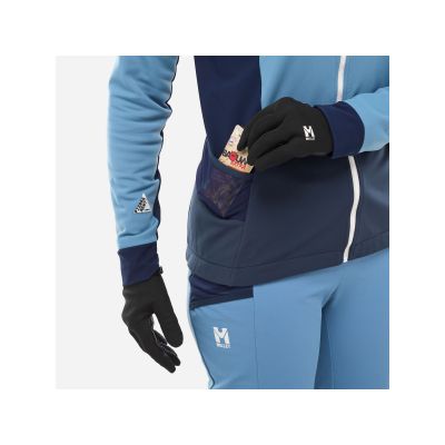 3. MILLET PIERRAENT HOODIE Skijacke blau
