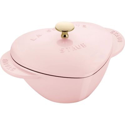 STAUB SPECIAL COCOTTE Gusseisentopf Herz 1,75 l, rosa