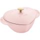 STAUB SPECIAL COCOTTE Gusseisentopf Herz 1,75 l, rosa