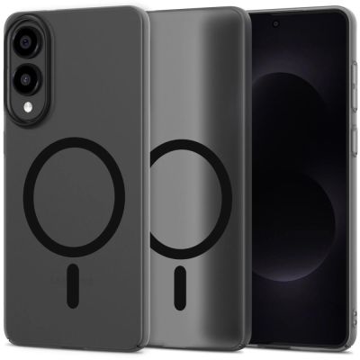 Tech-Protect MagSlim MagSafe Hülle für Samsung Galaxy S25 Edge - Mattschwarz