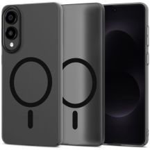 Tech-Protect MagSlim MagSafe Hülle für Samsung Galaxy S25 Edge - Mattschwarz