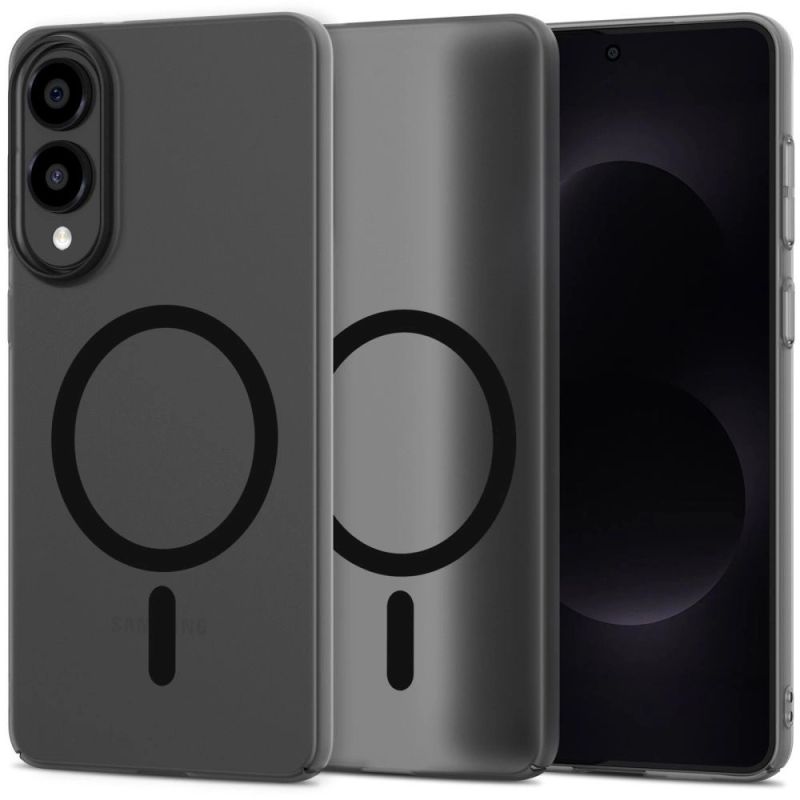 Tech-Protect MagSlim MagSafe Hülle für Samsung Galaxy S25 Edge - Mattschwarz