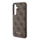 6. Guess 4G Metal Gold Logo Hülle für Samsung Galaxy A35 – braun