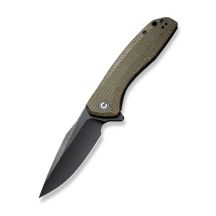CIVIVI Baklash Messer 9Cr18MoV Grünes Micarta grob