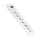 Activejet ACP-8EX APN-8g/1.5m-GR Überspannungsschutzleiste (3 x Typ C, 5 x UTE; 10 A; 1,5 m; grau)