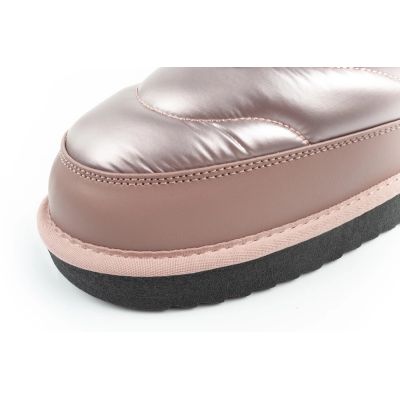 15. D.Franklin Damen Schneestiefel Winter Modische Isolierte Stiefeletten Roségold