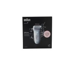Braun 7-011 Silk-?pil 7 Wet&Dry-Epilierer, weiß/silber