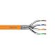 8. Digitus Cat.7 Installationskabel, S/FTP, Cca-s1a d1 a1, AWG 23/1, LSOH, 500 m, Orange, auf Rolle