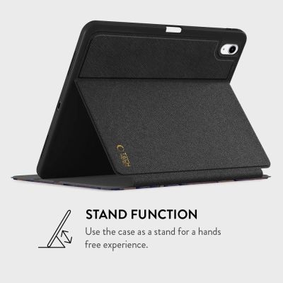 4. Tech-Protect Lamanona iPad 10,9" (10/2022), 11" (11/2025) Hülle – Schwarz