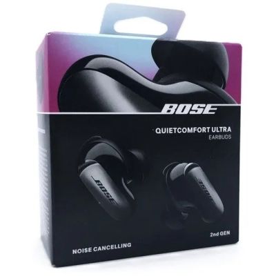 6. Bose 896637-0010 QuietComfort Ultra In-Ear-Kopfhörer, Schwarz, 2. Generation