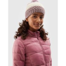 Mädchen Wintermütze mit Wolle 4F Junior