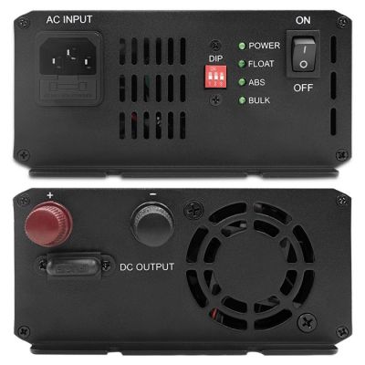 10. QOLTEC Ladegerät für Monolith LiFePO4-, AGM-, Gel- und SLA-Batterien | 10 A | 12 V