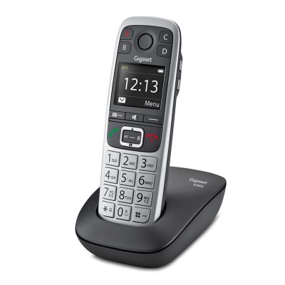 4. Gigaset E560 schnurloses Innentelefon mit großen Tasten – Platin
