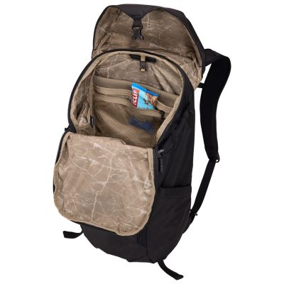 6. Thule Alltrail TADP225 Schwarzer Rucksack, Reiserucksack, Schwarzes Polyester
