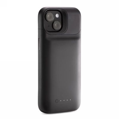 Mophie Juice Pack Hülle für iPhone 15 mit integrierter 2400 mAh Powerbank – Schwarz