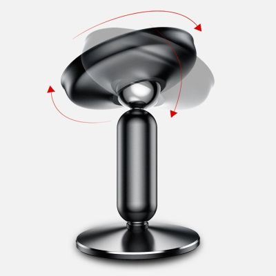 5. Baseus Bullet An On-board Magnetic Bracket Auto Halterung Magnet Handyhalter für Armaturenbrett schwarz (SUYZD-01)