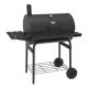 4. Char-Griller Pro Deluxe Fassgrill Holzkohle (Brennstoff) Schwarz
