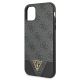 3. Guess 4G Triangle Collection Hülle für iPhone 11 6.1" / Xr - Grau