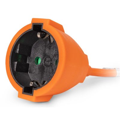 5. Entac ESECG1.5-10-O Splitter 10 m 1 x Netzwerkdose Innenbereich Orange