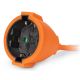 5. Entac ESECG1.5-10-O Splitter 10 m 1 x Netzwerkdose Innenbereich Orange