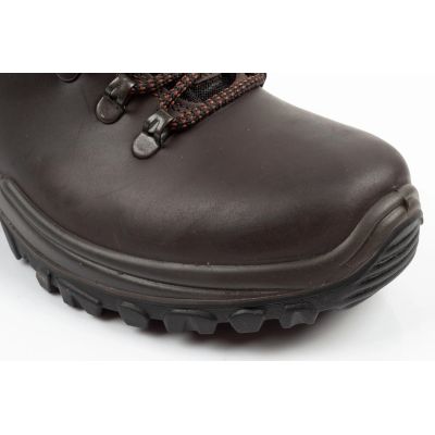 5. Grisport Herren-Trekkingschuhe, knöchelhoch, aus marronefarbenem Leder, wasserdicht