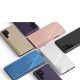 4. Clear View Case Hülle für Samsung Galaxy S23 Ultra Hülle mit Klappe Rosa