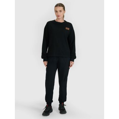 2. Damen Oversize Longsleeve mit Print 4F 4FWSS25TLONF393-20S