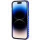 5. Audi IML Big Logo MagSafe Hülle für iPhone 14 Pro Max – blau