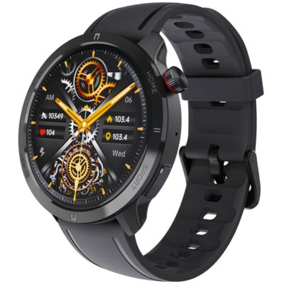 RUBICON RNCF14 Schwarze SMARUB250 Herren-Smartwatch