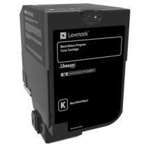 Lexmark 74C20K0 Tonerkartusche, 1 Stück, Original Schwarz