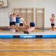 22. AIR TRUCK GYMNASTIKMUTTERMATTE AKROBATIKPLATZ 300X100X15CM ELEKTRISCHE PUMPE BLAU