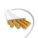6. Baseus Free2Pull Mini 100W Einziehbares USB-C-Kabel – USB-C 2 m – Weiß