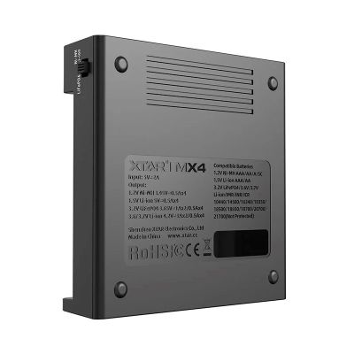 4. XTAR Universal-Ladegerät für Lithium-Ionen- und NiMH-Akkus MX4