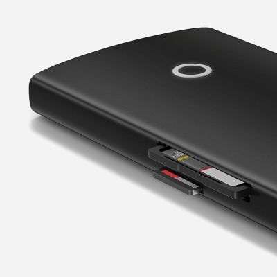 23. Baseus Lite Series multifunktionaler USB-Typ-C-HUB – 2 x USB 3.0 / USB Typ C / HDMI 1.4 / SD/TF OTG schwarz (WKQX050001)