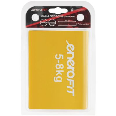 24. Trainingstape für Pilates-Übungen 2000 x 150 x 0,25 mm 5–8 kg GELB