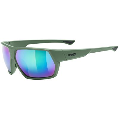 3. Uvex Sportstyle 238 Fahrradbrille – moss matt/mir.green