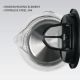 2. Elektrischer Glaswasserkocher 2200W MR-063-BLACK MAESTRO