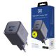 20. 3mk Hyper Charger PD 33W GaN QC4+ PPS AFC FCP SCP 1A1C Wandladegerät – Schwarz