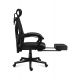 4. Huzaro Combat 5.0 Schwarzer Gaming-Stuhl