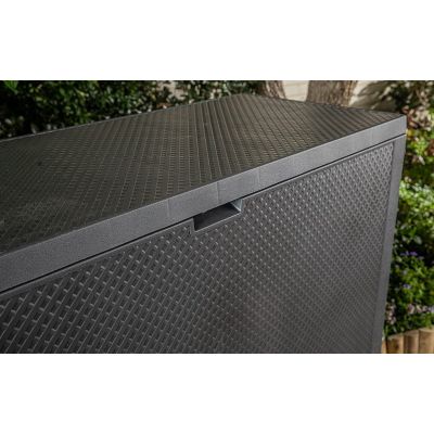 6. Graphitfarbener Gartenkasten 277L 249384 KETER