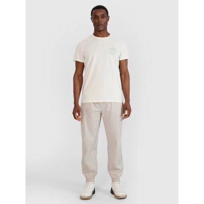 4. Herren T-Shirt mit normalem Aufdruck 4F 4FWSS25TTSHM1980-11S