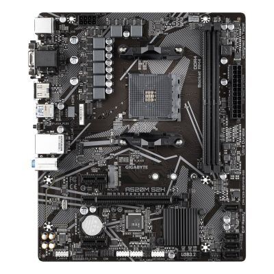 10. GIGABYTE A520M S2H Mainboard AMD A520 Sockel AM4 Micro-ATX