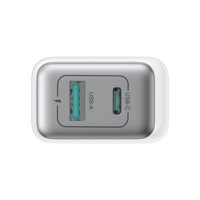 4. Joyroom JR-TCF15 Netzwerkladegerät USB-C / USB-A 30W - Weiß