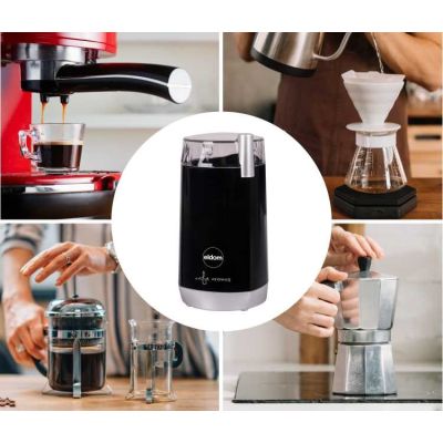 7. ELDOM Kaffeemühle MK40 CAFRO 180W Schwarz