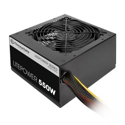 7. THERMALTAKE Netzteil LITEPOWER II SCHWARZ 550W (AKTIVE PFC, 2x PEG, 120MM) PS-LTP-0550NPCNEU-2