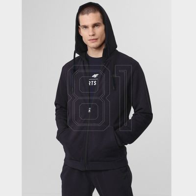 Sweatshirt 4F M H4Z22-BLM353 30S