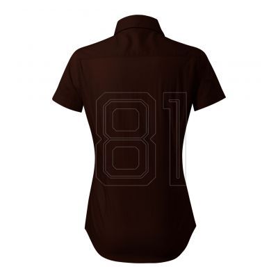 2. Malfini Flash W Shirt MLI-26127 Kaffee