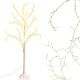 DEKORATIVER BAUM 240 LED 180 CM WEISS