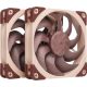 9. Noctua NF-A12X25 G2 PWM SX2-PP Computer-Kühlsystem Gehäuselüfter 12 cm Beige 2 Stück.